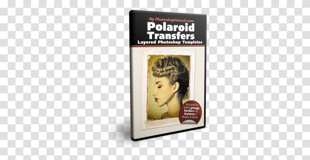 Polaroid Transfer Frames Layered Photoshop Templates Blond, Person, Advertisement, Tin, Aluminium Transparent Png