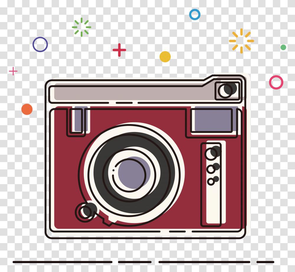 Polaroid Vector, Camera, Electronics, Digital Camera Transparent Png