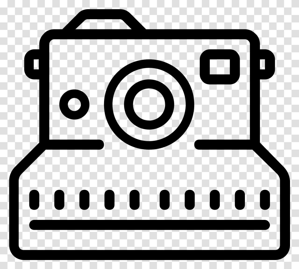 Polaroid Vector Cartoon Polaroid Camera, Gray, World Of Warcraft Transparent Png