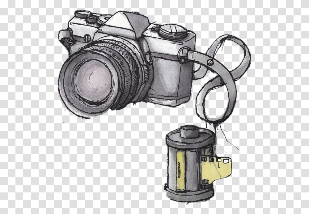 Polaroid Vector Polaroid Dibujo, Camera, Electronics, Digital Camera, Fire Hydrant Transparent Png