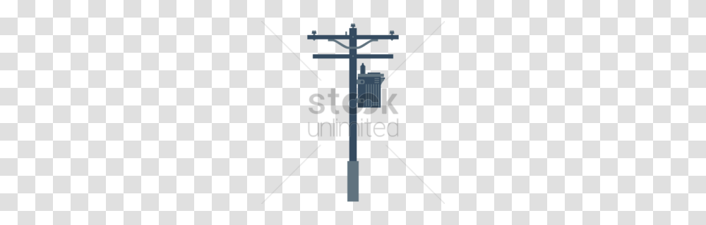 Pole Clipart, Cross, Utility Pole, Tool Transparent Png