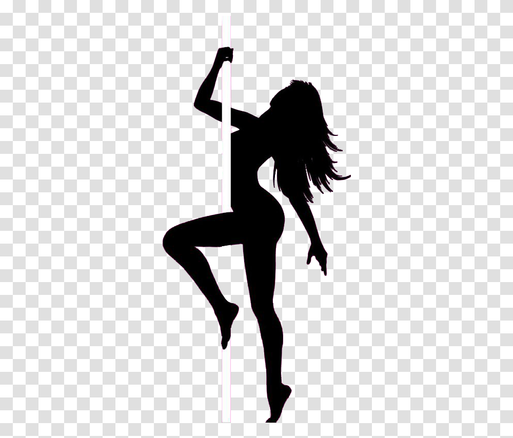 Pole Dance Images Free Download Pole Dancer Silhouette, Bow, Leisure Activities, Dance Pose, Symbol Transparent Png