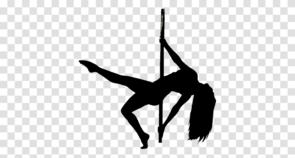 Pole Dance, Sport, Person, Human, Silhouette Transparent Png