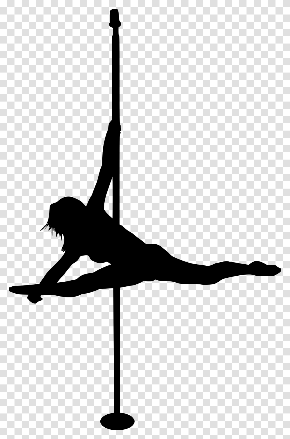 Pole Dancer Silhouette, Gray, World Of Warcraft Transparent Png