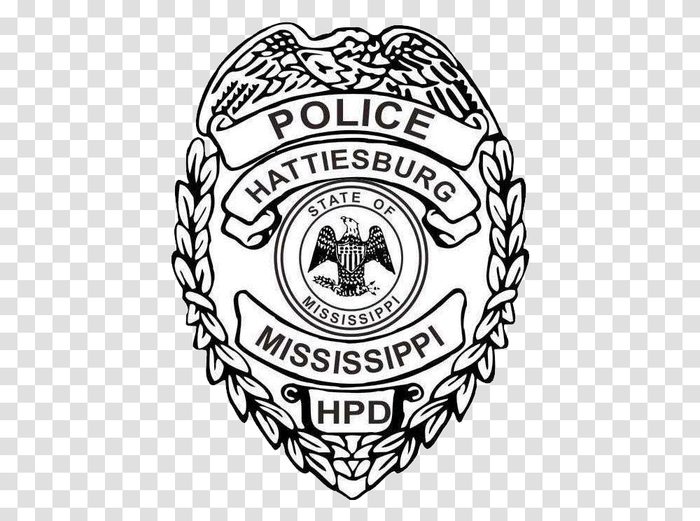 Police Badge Department Hattiesburg Police Department Badge Clip Art, Logo, Trademark Transparent Png