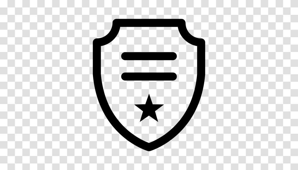 Police Badge Epaulet Armband Icon With And Vector Format, Gray, World Of Warcraft Transparent Png