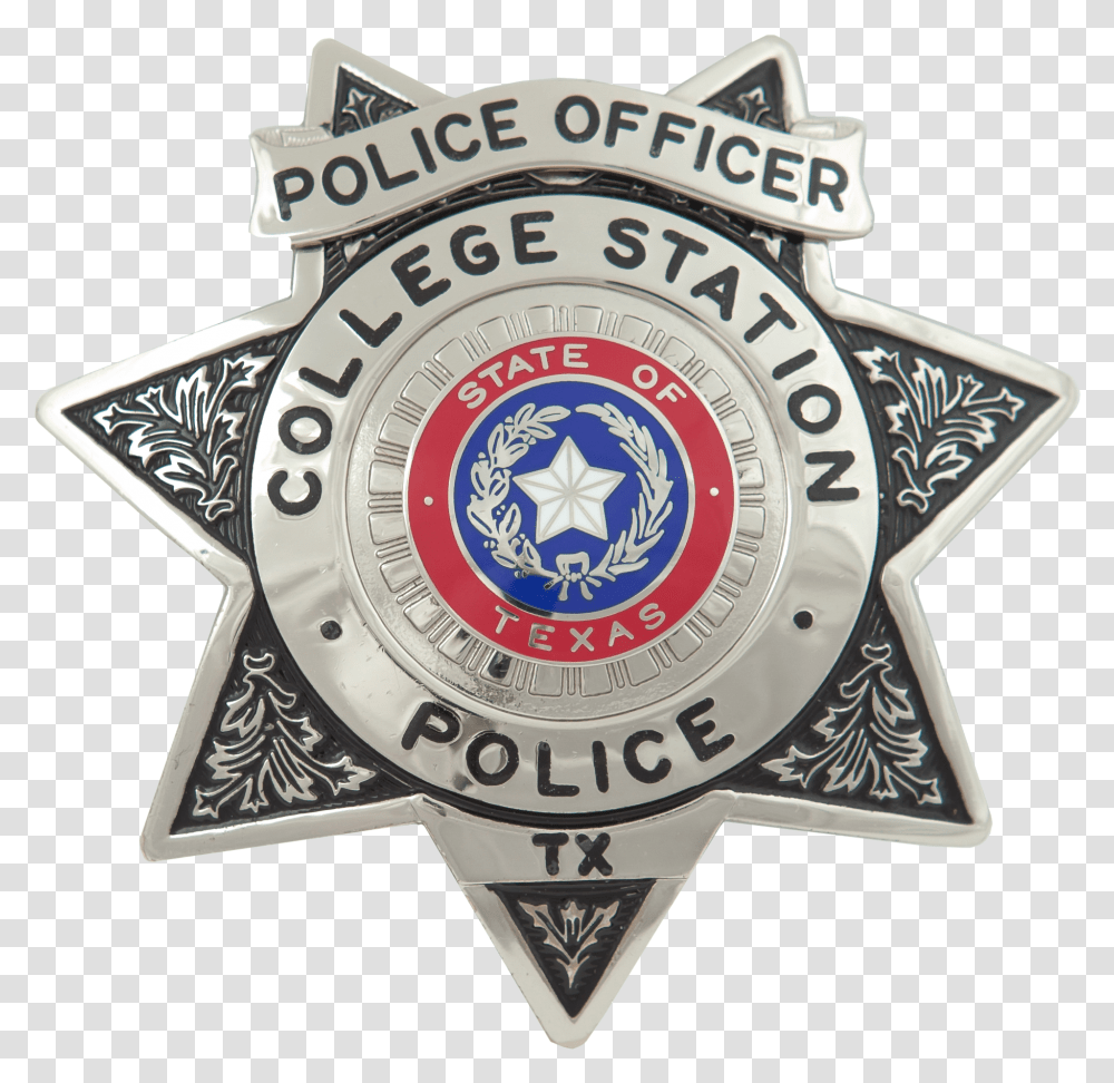 Police Badge Icon, Logo, Trademark, Wristwatch Transparent Png