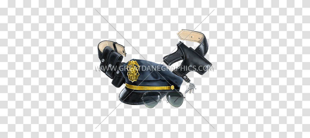 Police Badge Production Ready Artwork For T Shirt Printing, Sunglasses, Harness, Footwear Transparent Png