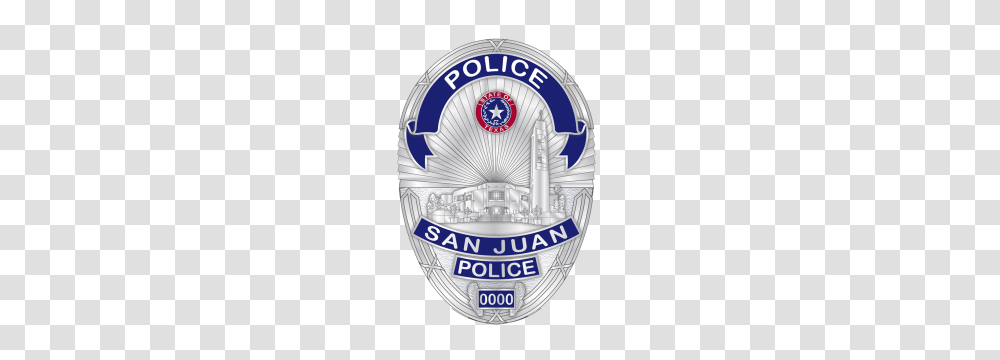 Police Badge San Juan Police, Logo, Trademark, Car Transparent Png