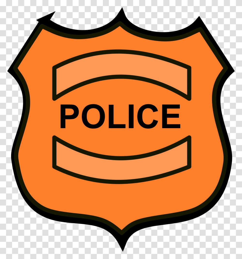 Police Badge, Armor, Logo, Trademark Transparent Png