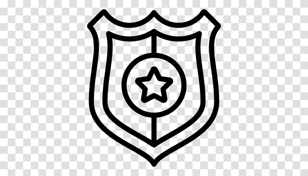 Police Badge, Armor, Rug, Star Symbol Transparent Png