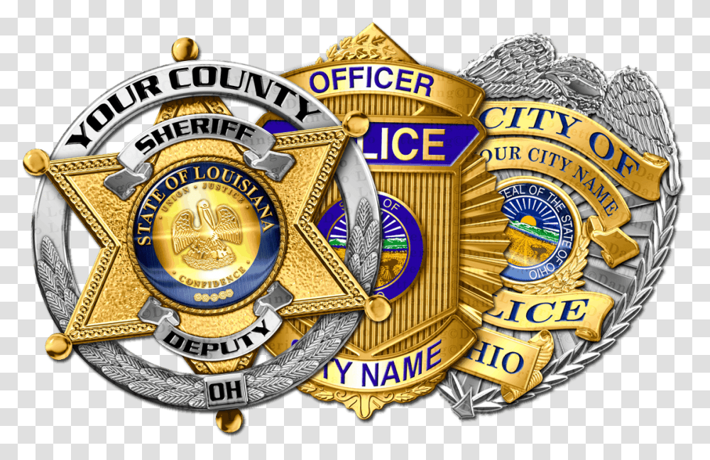 Police Badge, Logo, Trademark, Wristwatch Transparent Png