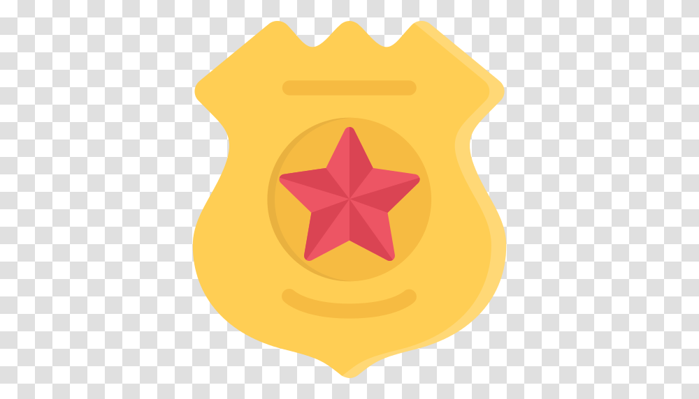 Police Badge, Star Symbol, Logo, Trademark Transparent Png