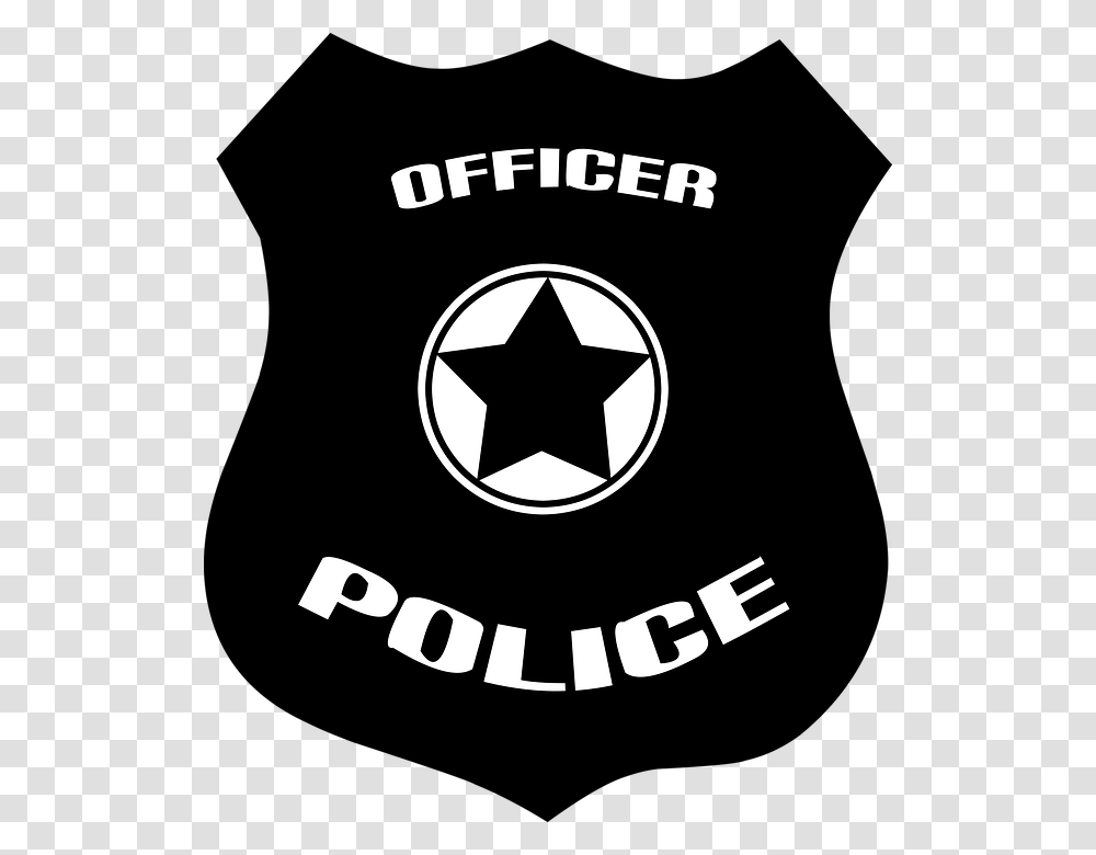 Police Badge, Star Symbol Transparent Png