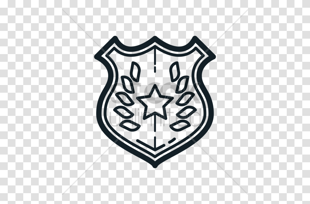 Police Badge Vector Image, Armor, Bow, Logo Transparent Png