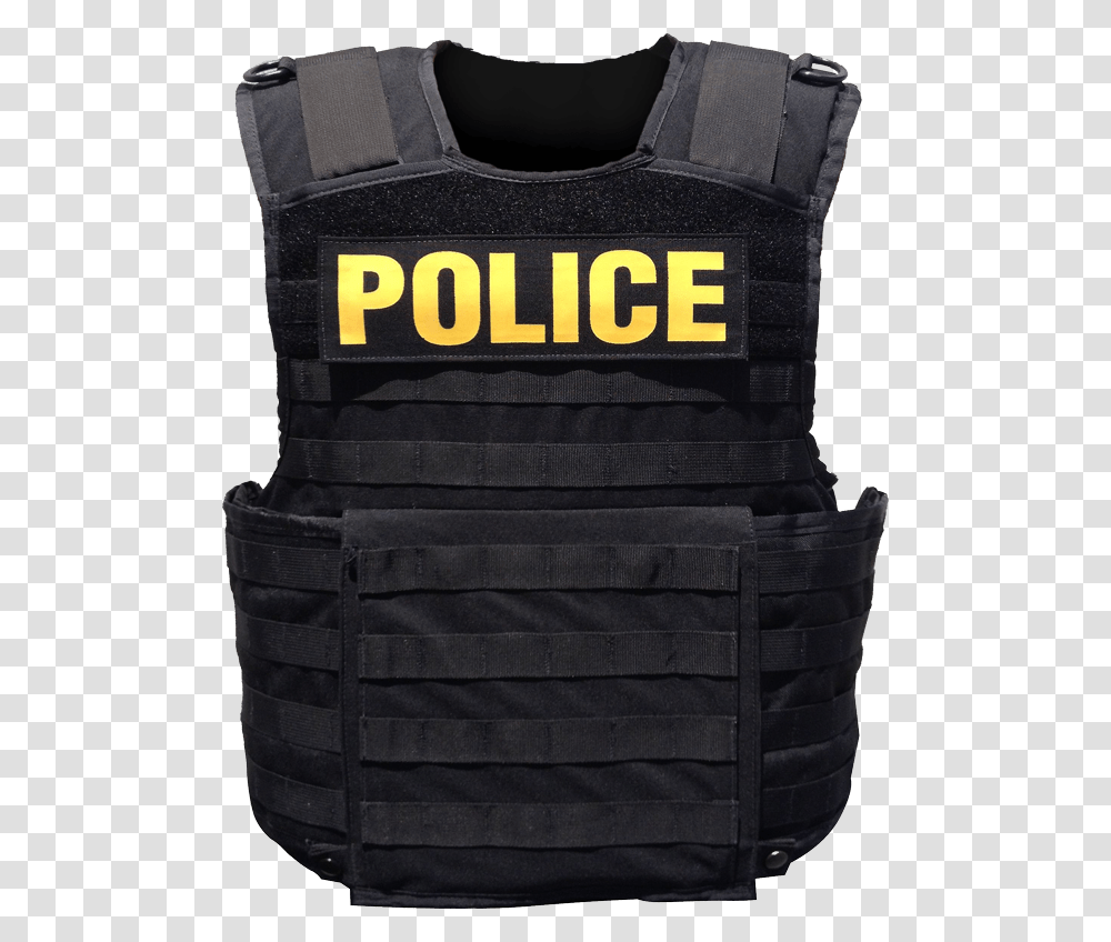 Police Body Armor Body Armor Black Police, Apparel, Vest, Lifejacket Transparent Png