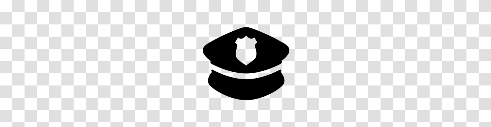 Police Cap Icons Noun Project, Gray, World Of Warcraft Transparent Png
