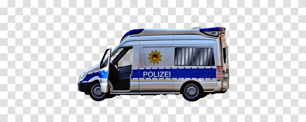 Police Car Transport, Van, Vehicle, Transportation Transparent Png