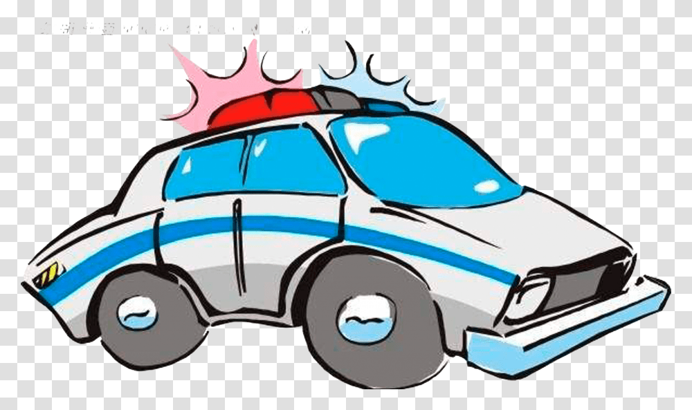 Police Car Cartoon Police Car Transparent Png