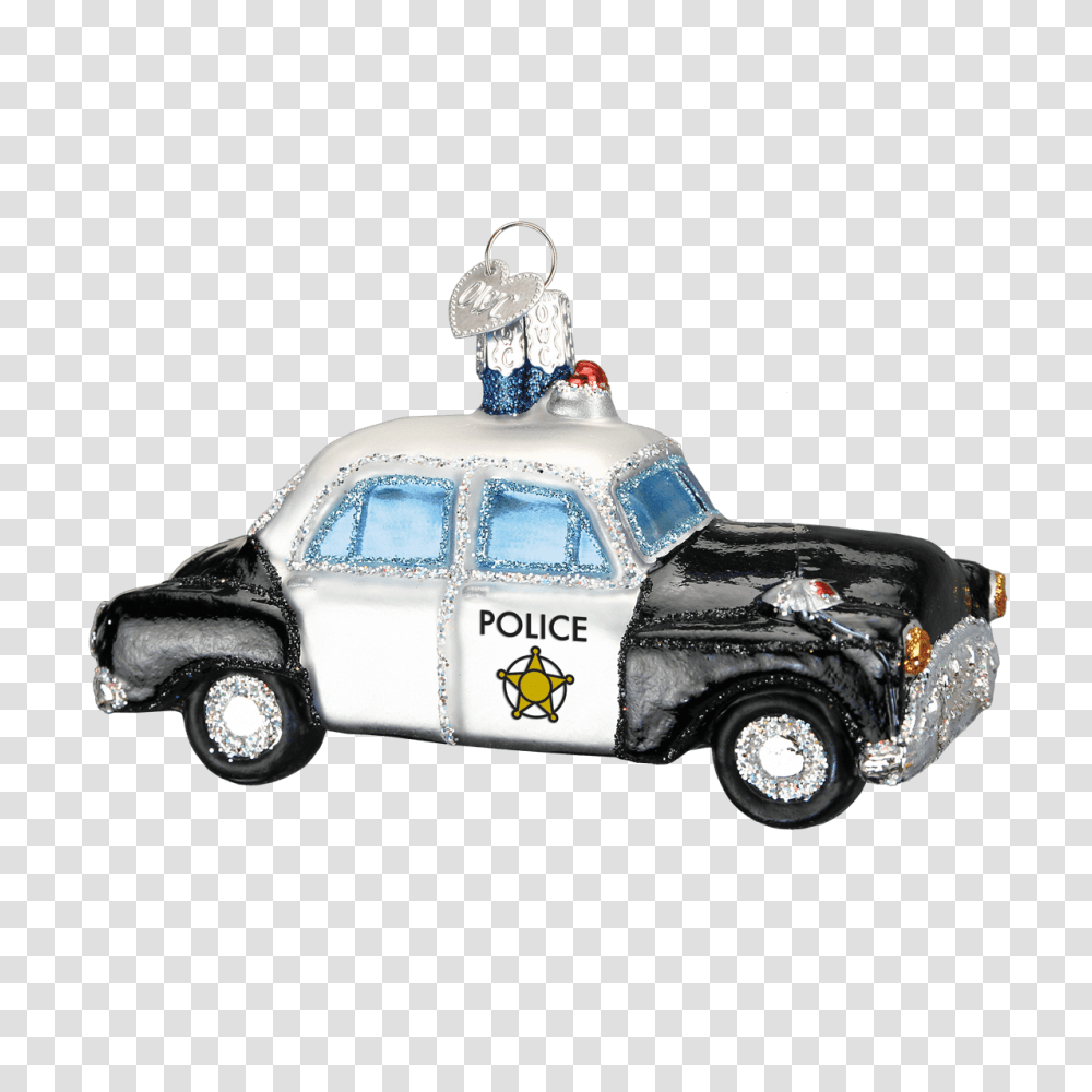 Police Car Christmas Ornament, Vehicle, Transportation, Automobile, Jeep Transparent Png