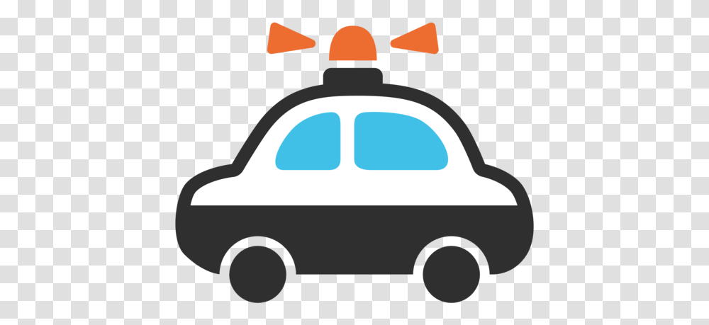 Police Car Emoji Kennedy Space Center, Vehicle, Transportation, Automobile, Label Transparent Png