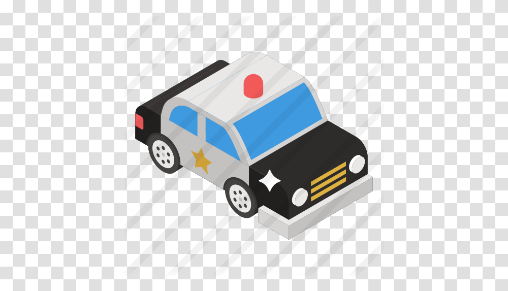 Police Car Free Transportation Icons Police Car, Vehicle, Automobile, Toy, Van Transparent Png