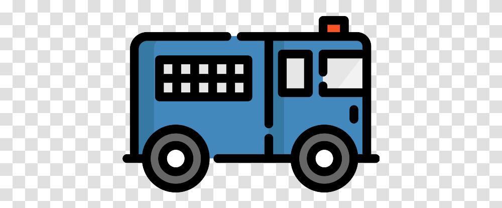 Police Car Icon 28 Repo Free Icons Dibujo Bombero, Bus, Vehicle, Transportation, Van Transparent Png