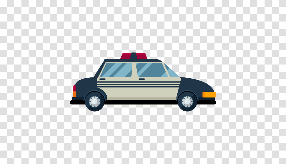 Police Car Icon, Vehicle, Transportation, Automobile Transparent Png