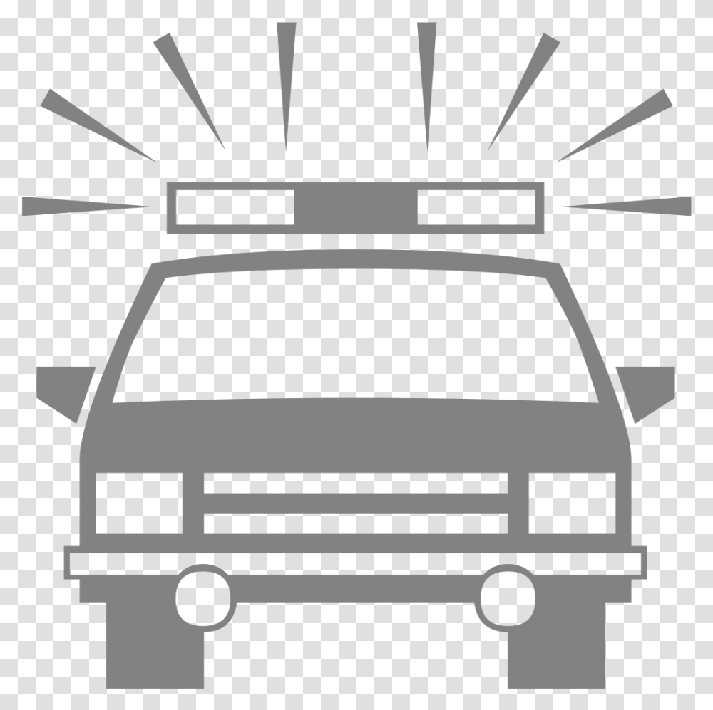 Police Car Icon, Vehicle, Transportation, Van, Ambulance Transparent Png
