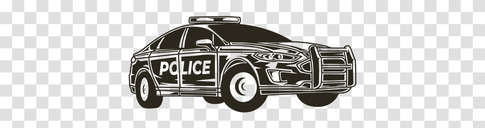 Police Car Lights Modern & Svg Vector File Automotive Decal, Truck, Vehicle, Transportation, Automobile Transparent Png