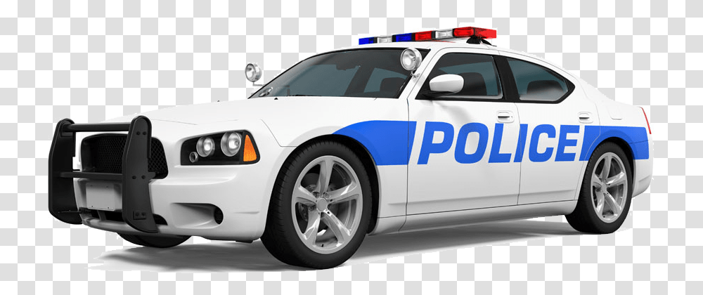 Police Car Officer White Police Car, Vehicle, Transportation, Automobile, Wheel Transparent Png