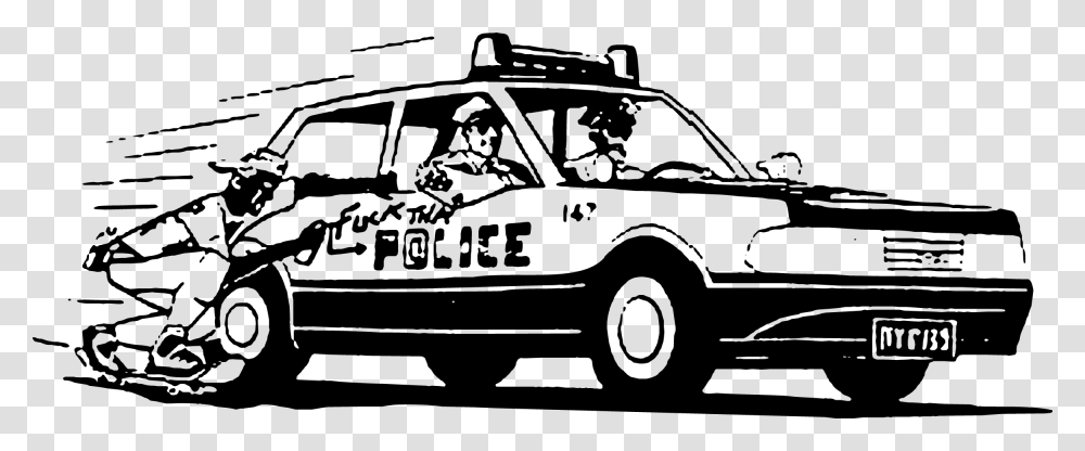 Police Car Police Officer Fuck The Police Vector, Vehicle, Transportation, Pickup Truck, Military Uniform Transparent Png