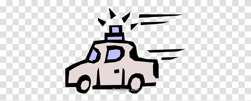 Police Car Royalty Free Vector Clip Art Illustration, Vehicle, Transportation Transparent Png