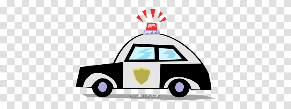 Police Car Royalty Free Vector Clip Art Illustration, Vehicle, Transportation, Automobile, Taxi Transparent Png