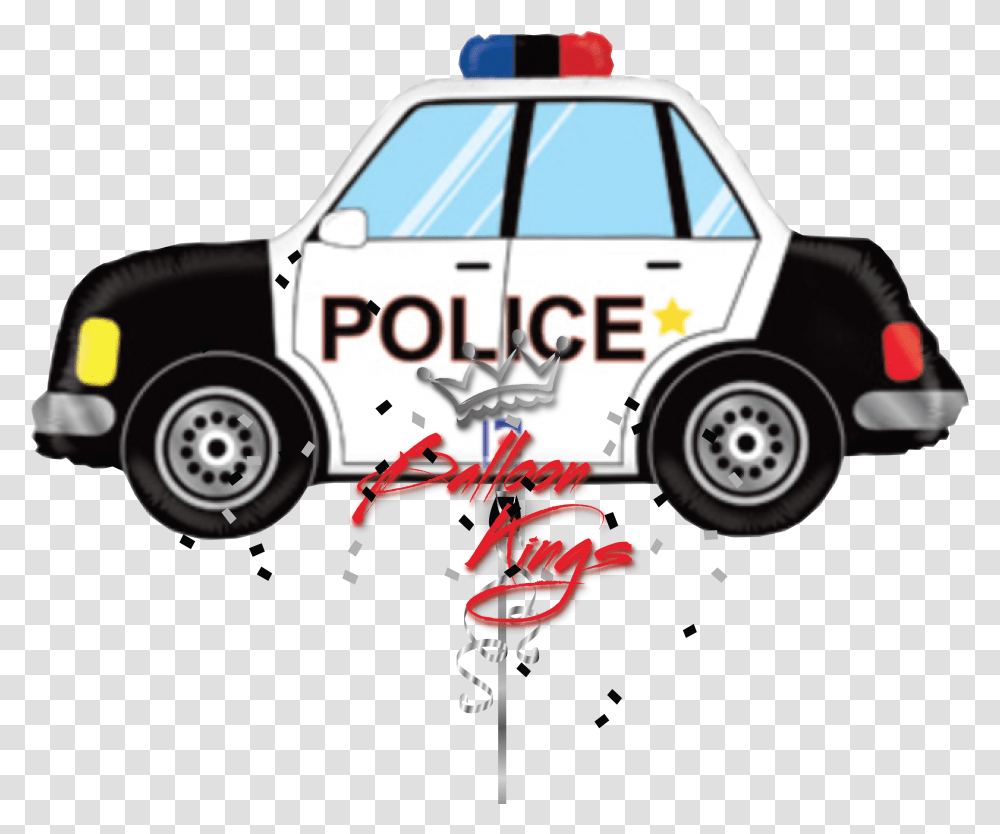 Police Car Shape, Vehicle, Transportation, Automobile Transparent Png