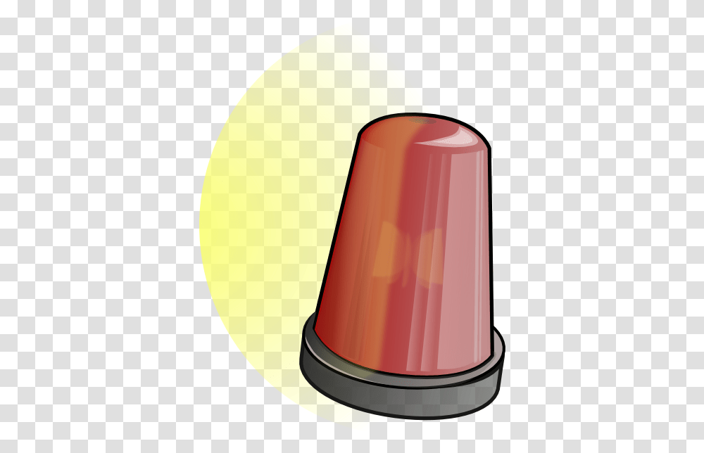 Police Car Siren Cartoon Clip Art, Cone, Clothing, Apparel, Party Hat Transparent Png