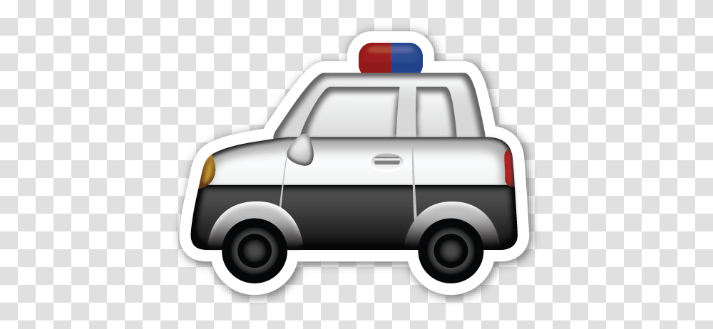 Police Cars Emoji Stickers Carro Do Whatsapp, Vehicle, Transportation, Automobile, Van Transparent Png