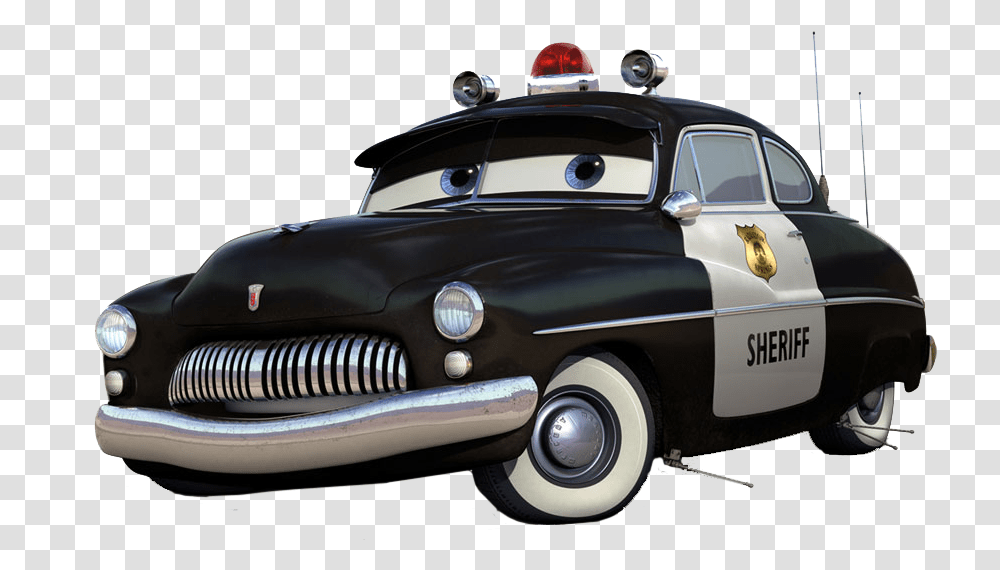 Police Cars Hudson Mcqueen Lightning Mater Black Clipart Disney Cars Characters, Vehicle, Transportation, Automobile, Sedan Transparent Png