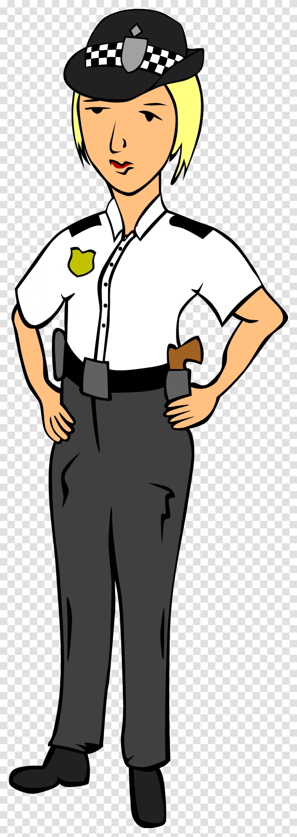 Police Clipart Lady, Pants, Apparel, Suspenders Transparent Png
