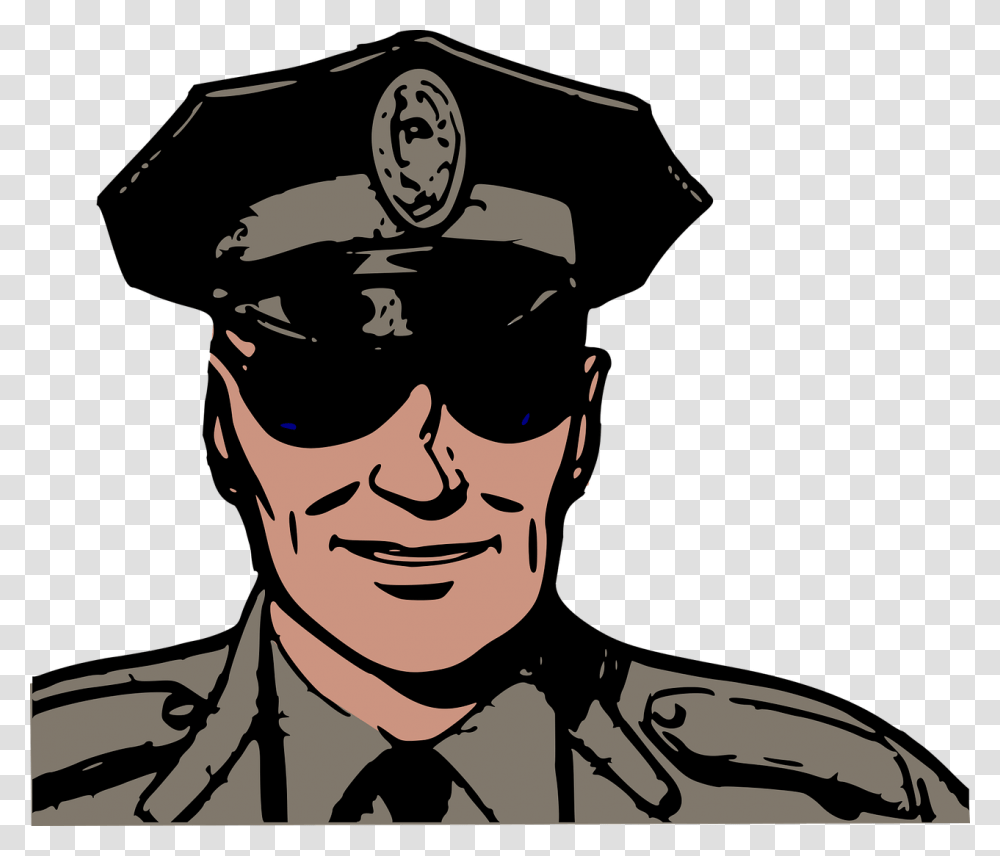 Police Clipart, Military Uniform, Person, Human, Officer Transparent Png
