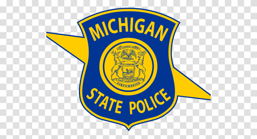 Police Clipart State Trooper Michigan State Police, Logo, Trademark, Badge Transparent Png