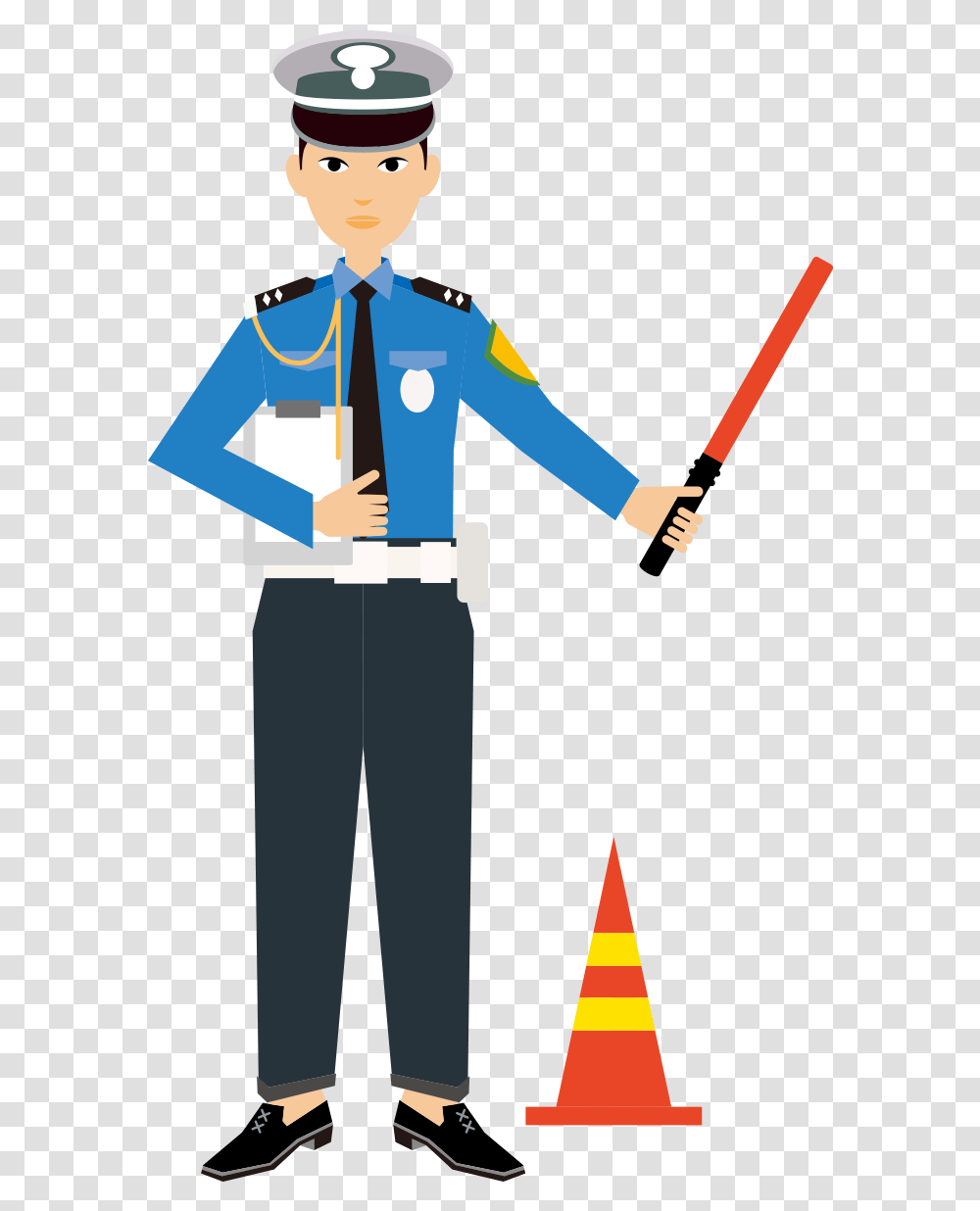 Police Clipart Traffic Police Traffic Police Cartoon, Military Uniform, Officer, Cross Transparent Png