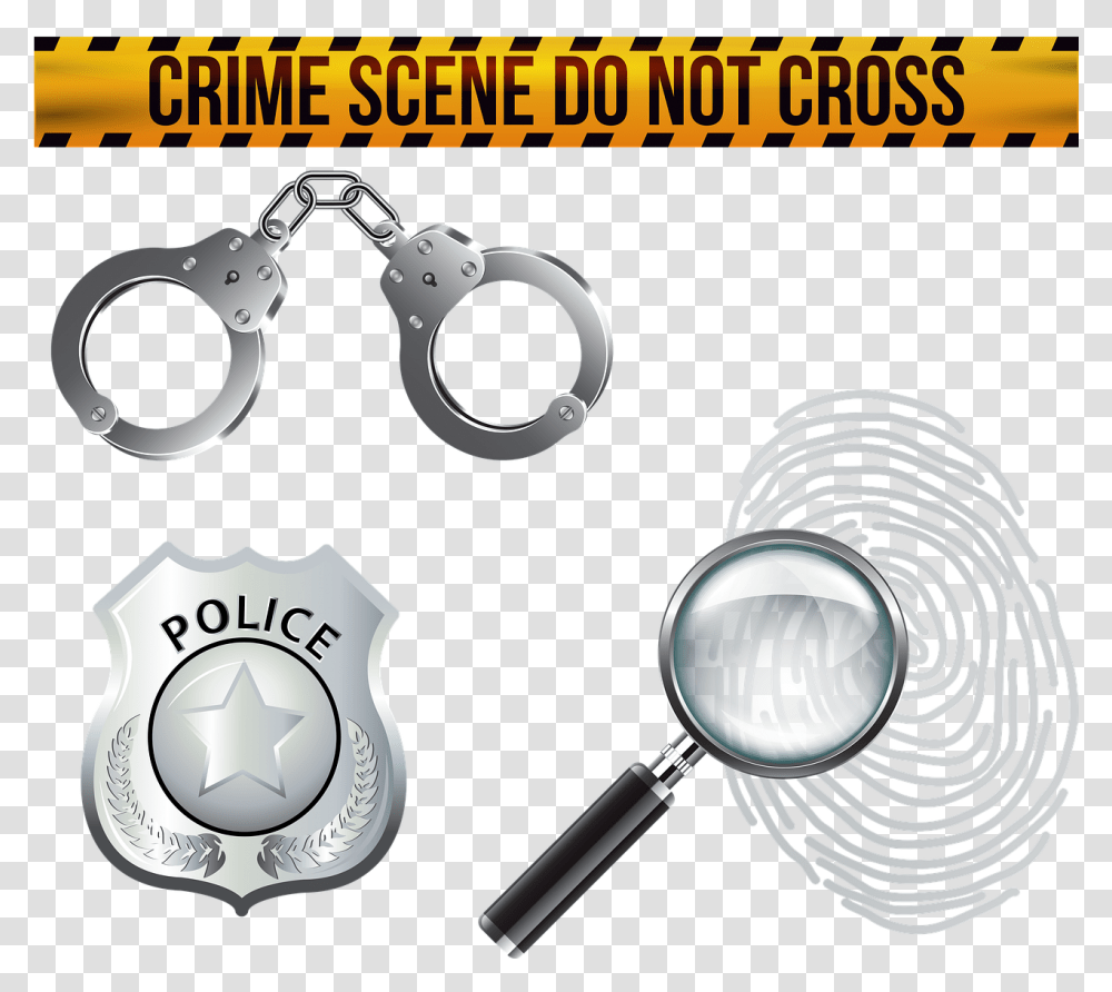 Police Crime Scene Police Badge Crime Tape Free Photo Crime Scene Tape, Shower Faucet, Magnifying Transparent Png