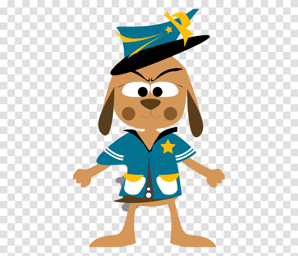 Police Dog, Animals, Person, People, Drawing Transparent Png
