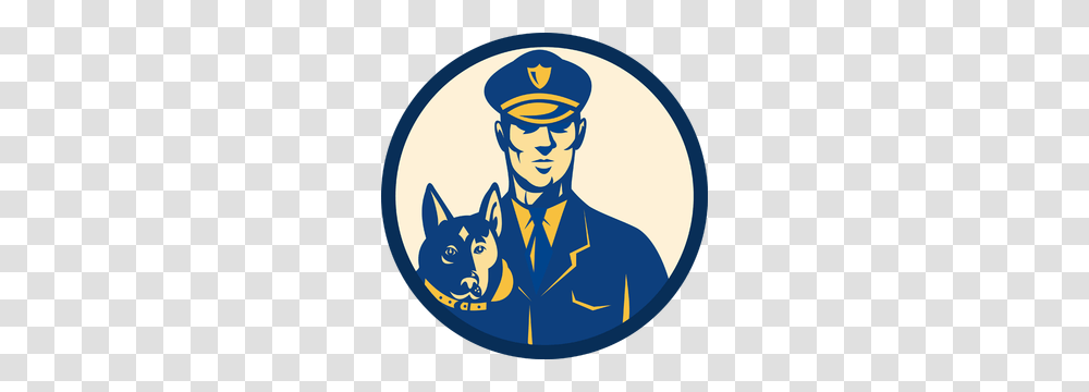 Police Dogs Stock Vector Illustration And Royalty Free, Officer, Military Uniform, Logo Transparent Png