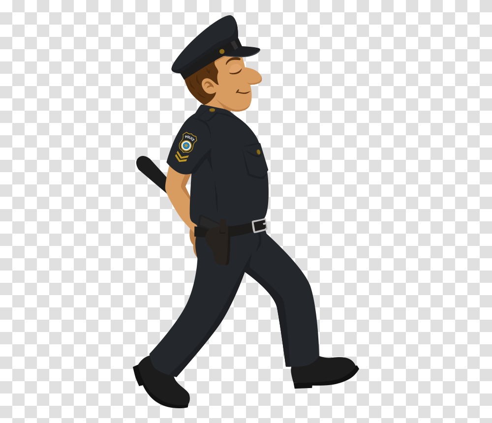 Police Download Clipart Security Guard, Person, Hat, Military Uniform Transparent Png