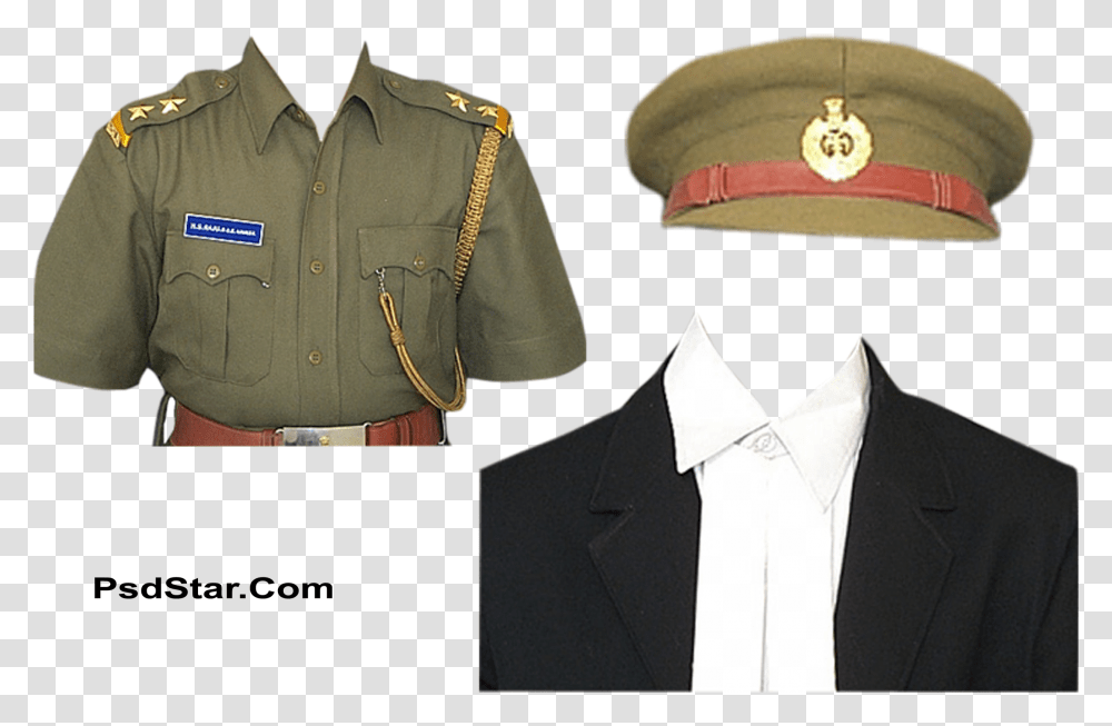 Police Dress Psd, Apparel, Khaki, Military Uniform Transparent Png