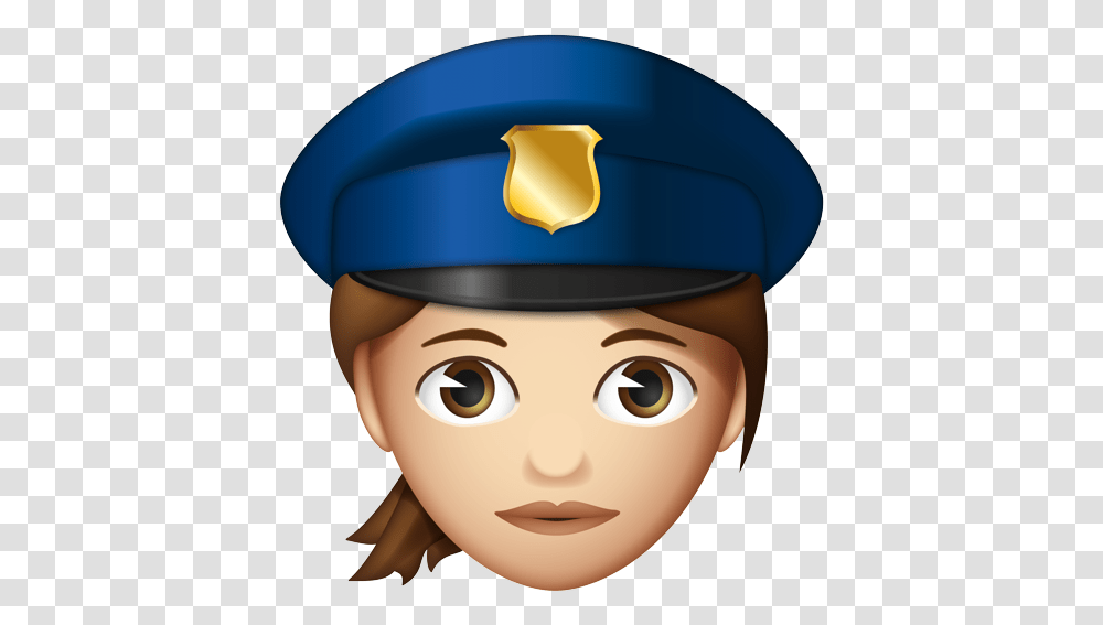 Police Emoji, Helmet, Apparel, Person Transparent Png