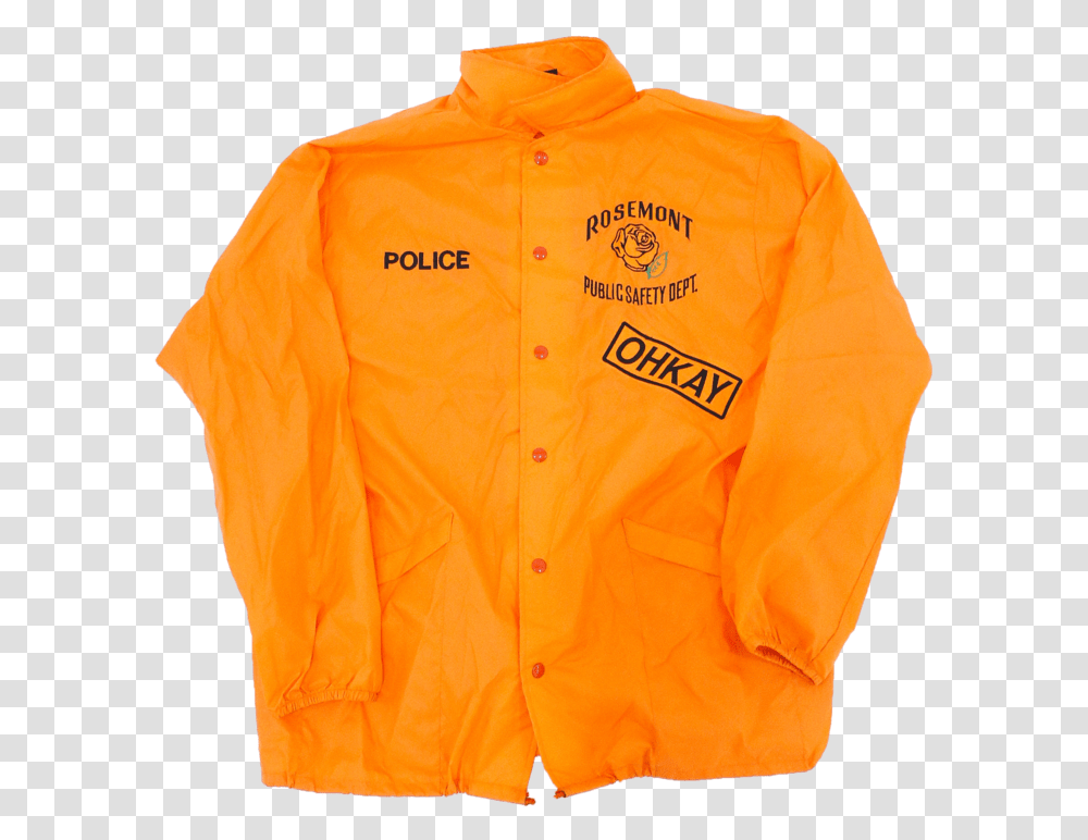 Police Front, Apparel, Coat, Raincoat Transparent Png