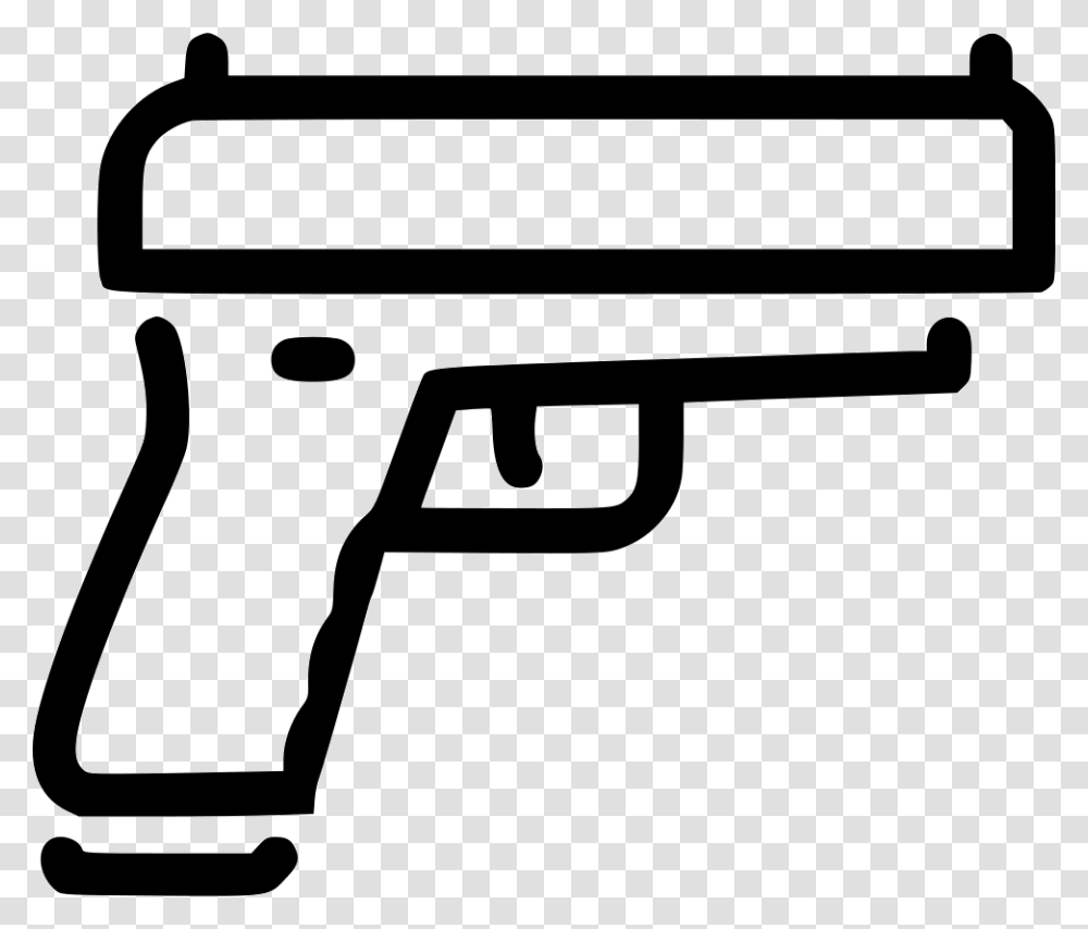 Police Gun Icon, Weapon, Weaponry, Handgun, Toy Transparent Png